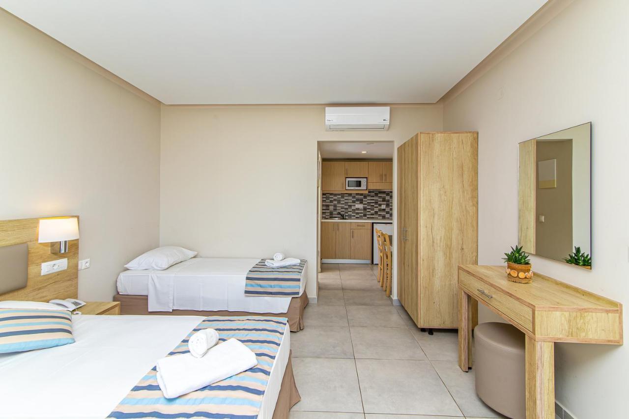 Theo Star Beach Hotel Malia Eksteriør billede